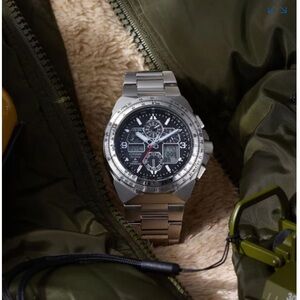 Citizen Promaster Skyhawk A-T Perpetual Chronograph GMT Analog-Digital Watch